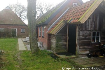 Schuurhuisje Noordzijde. 