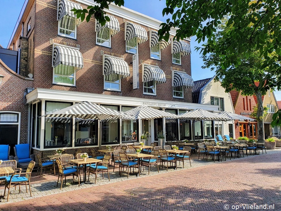 Appartement in Badhotel Bruin met terras. 